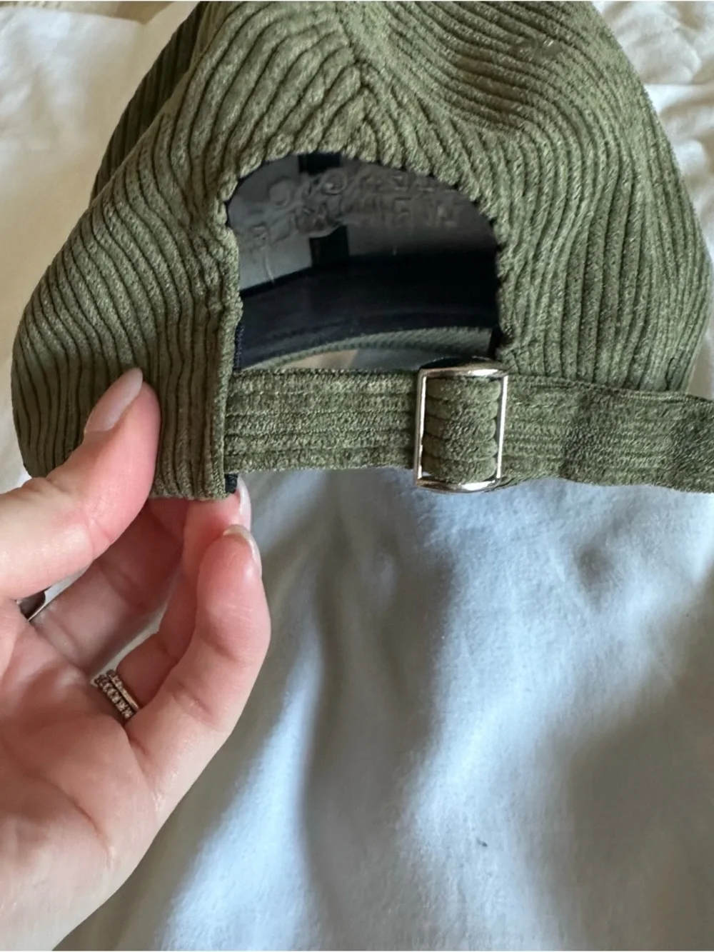 Allergic to Wrinkles Corduroy Hat